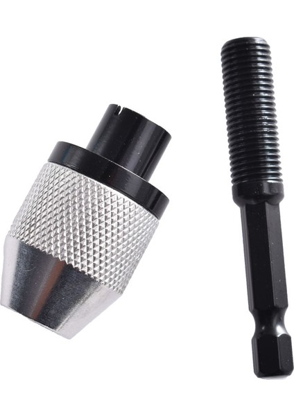 0.3 -3.6mm Gümüş Mini Anahtarsız Matkap Chuck 0.3-6.5mm Kendinden Sıkmalı Elektrikli Matkap Uçları Pens Fikstür Araçları 1/4 "hex Shank Hızlı Değişim Dönüştürücü (Yurt Dışından) indirimleri