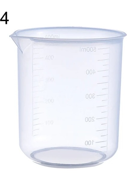 4 500 ml 7 Inç Kapasiteli Cam Mezun Test Tüpü Açık Cam Yağmur Ölçer Yedek Tüpler Ölçme Ölçme Araçları Yard Bahçe (Yurt Dışından)