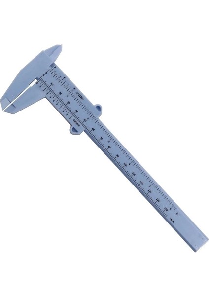 80MM Mavi Dıy Ölçü Aracı Ağaç Işleme Metal Işleme Sıhhi Tesisat Modeli Yapımı 80MM 150MM Sürmeli Kumpas Diyafram Derinlik Çapı Ölçü Aracı (Yurt Dışından)