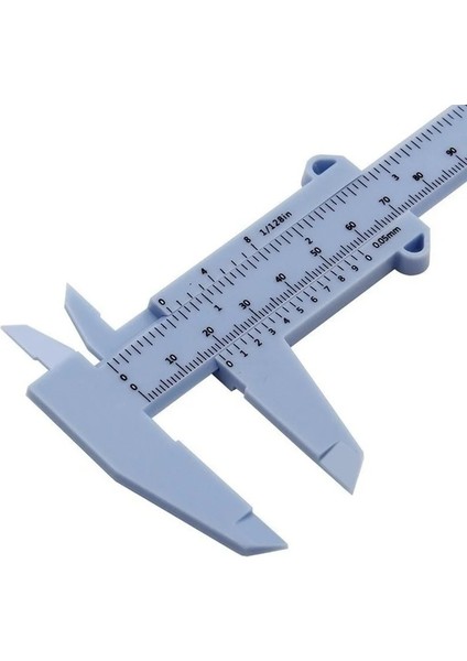 80MM Mavi Dıy Ölçü Aracı Ağaç Işleme Metal Işleme Sıhhi Tesisat Modeli Yapımı 80MM 150MM Sürmeli Kumpas Diyafram Derinlik Çapı Ölçü Aracı (Yurt Dışından)