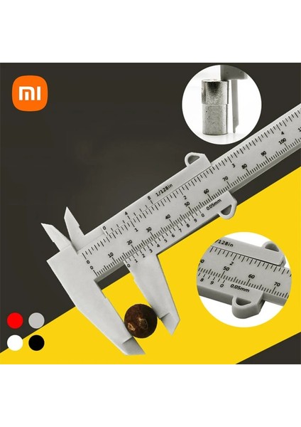 150MM Siyah Xiaomi 150MM Ağaç Işleme Aleti Metal Işleme Sıhhi Tesisat Modeli Yapımı Plastik Sürmeli Kumpas Açıklık Derinlik Çapı Ölçü Aracı (Yurt Dışından) fiyatları
