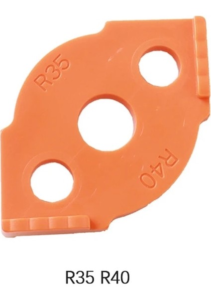 R35-40 4/1 Adet Hızlı Bulucu Ağaç Işleme Yönlendirici Köşe Yarıçapı Şablonları Jig R5-R40 Ağaç Işleme Kırpma Makinesi Ahşap Yönlendirici Masa (Yurt Dışından)