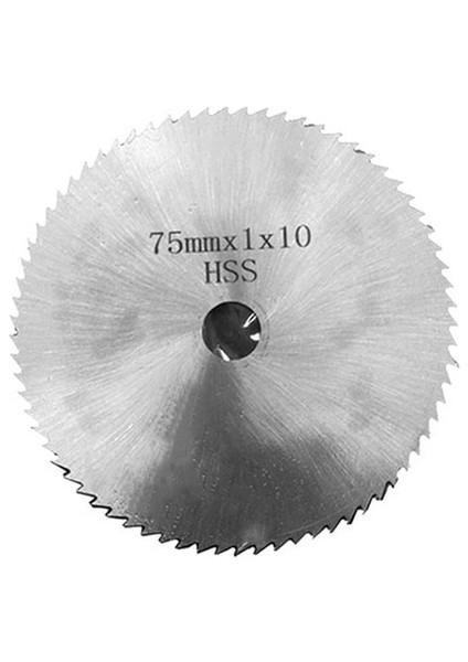 Hss Testere Bıçağı 75MM Çap 10MM Delik Açılı Taşlama Ataşmanı Kesme Parlatma Diski Hss Testere Bıçağı Açılı Taşlama Için Karbit Kesme Diski (Yurt Dışından)