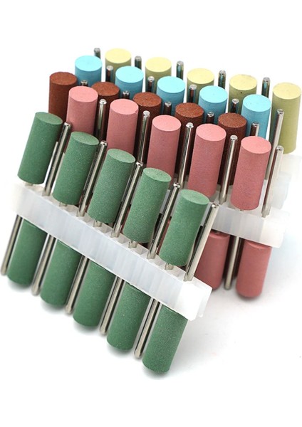 Yeşil 10 Adet Elmas Taşlama Kafası Aşındırıcı Parlatma Ucu 8mm Tekerlek 2.35MM Shank Taş Parlatma Döner Aracı Öğütücü Aksesuarları (Yurt Dışından)