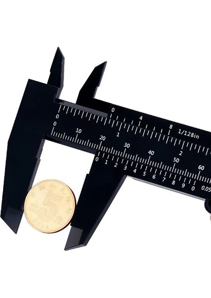 0-150MM Beyaz Sürmeli Kumpas 0-150MM Plastik Kaliperler Ölçer Ölçme Araçları 80MM 150MM Sürmeli Kumpas Diyafram Derinlik Çapı Ölçü Aracı (Yurt Dışından) modelleri