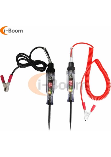 Yay Tel 5-90V 5V-90V Dc Gerilim Devre Test Cihazı 3-36V 12V 24V Araba Kamyon Far Teşhis Araçları Dijital Gerilim Dedektörü Test Probu Kalemi (Yurt Dışından) fiyatları