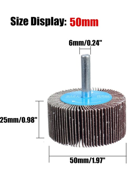40MM 1 Adet Zımpara Kesme Diski Taşlama Bit 80 Grit 25/30/40/50MM Döner Alet Elektrikli Öğütücü Güç Parlatma Aracı Aksesuarları (Yurt Dışından)