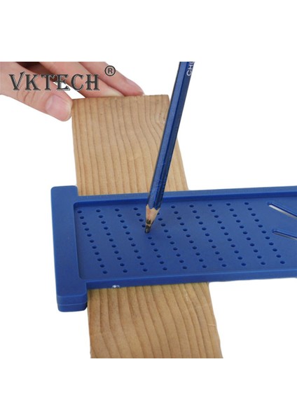 Siyah Ahşap Ölçü Cetveli Profil Işaretleme Aracı Ağaç Işleme Gadget Derinlik Ölçümü Çizim Işaretleme Ölçme Ölçer (Yurt Dışından)