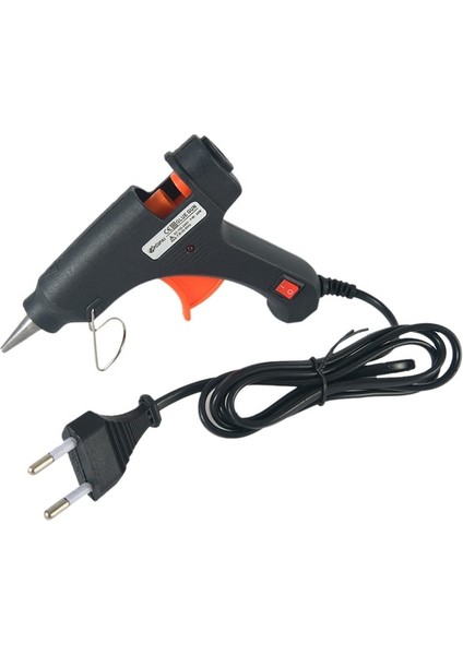 20W Siyah Sıcak Tutkal Tabancası Braketi Manuel Dıy Takı Aksesuarları 20W Elektrikli Eriyik Tabancası Tak Yüksek Sıcaklık Silikon Tabancası (Yurt Dışından)