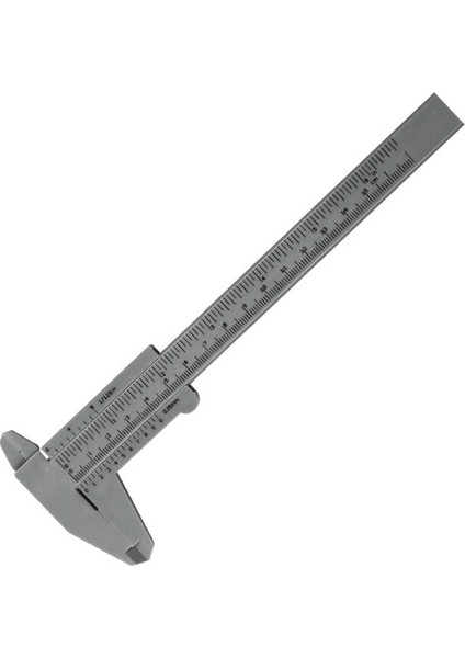 Gümüş 1 Adet Dıy Ölçü Aracı Ağaç Işleme Metal Işleme Sıhhi Tesisat Modeli Yapımı 150MM Sürmeli Kumpas Diyafram Derinlik Çapı Ölçü Aracı (Yurt Dışından)