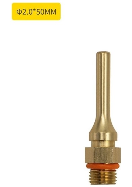 50X2 0mm 1 Adet Sıcak Eriyik Çubuk Tutkal Memesi 11MM Saf Bakır Küçük Çaplı Uzun Kısa Büyük 2.0X50MM Kaynak Lehimleme Araçları (Yurt Dışından)