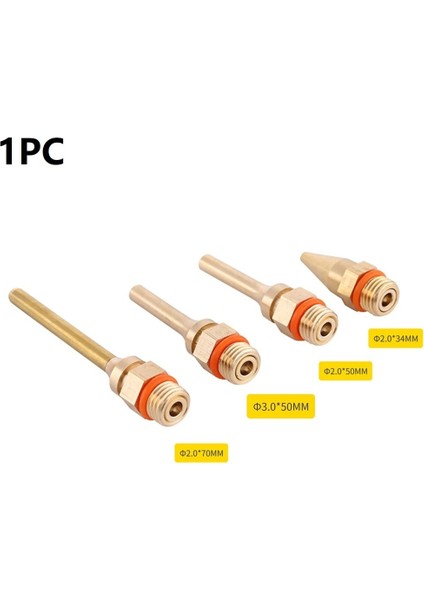 50X2 0mm 1 Adet Sıcak Eriyik Çubuk Tutkal Memesi 11MM Saf Bakır Küçük Çaplı Uzun Kısa Büyük 2.0X50MM Kaynak Lehimleme Araçları (Yurt Dışından)