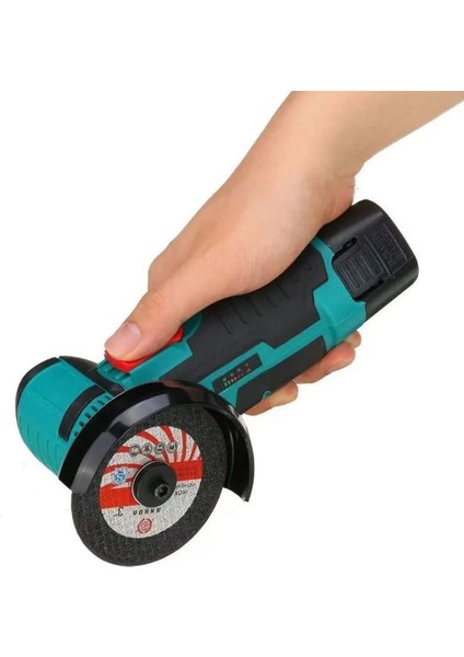 Kesme Diski 12V Lityum Fırçasız Küçük Açılı Taşlama Taşlama Kesme Öğütücü Çok Fonksiyonlu Mini Parlatma Zımpara Yüksek Hızlı Sessiz (Yurt Dışından)