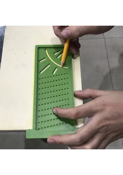 Kırmızı T Tipi Plastik Açı Cetvel Ağaç Işleme Scriber Mark Hattı Kaliper Marangoz Hassas Ölçme Aracı Ahşap Metrik Mark Ölçer (Yurt Dışından) fiyatları