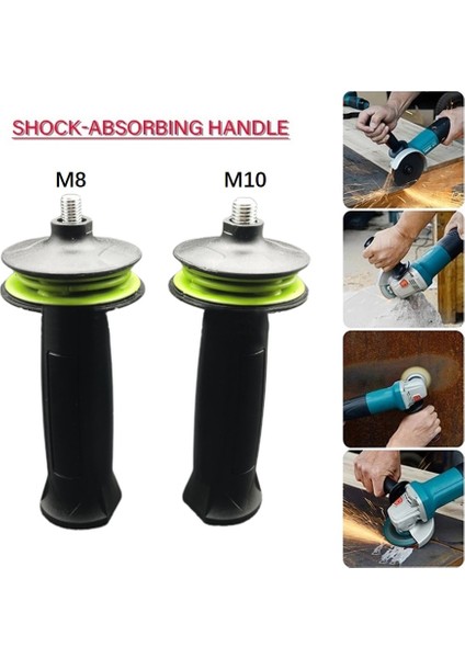 10MM 8/10MM Konu Açılı Taşlama Yan Kolu Şok Titreşim Emici Azaltmak Sönümleme Yan Kolu Elektrikli Alet Aksesuarları (Yurt Dışından) indirimleri