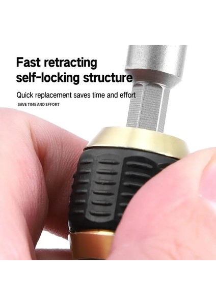 1 Adet Xiaomi Matkap Aynası 50MM Tornavida Darbeli Matkap Adaptörü 1/4 Hex Shank Matkap Ucu Tutucu Hızlı Bağlantı Aynası Değişim Dönüştürücü (Yurt Dışından) indirimleri