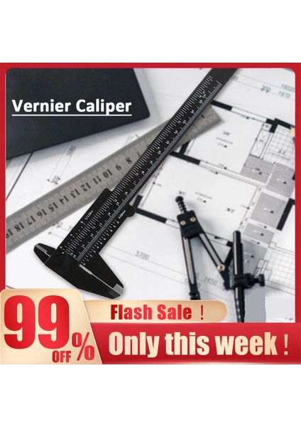 0-4cm Yüksek Kalite 0-150MM Plastik Dijital Sürmeli Kumpas Metal Mikrometre Elektronik Doğru Ölçüm Öğrenci Kırtasiye Aracı (Yurt Dışından)