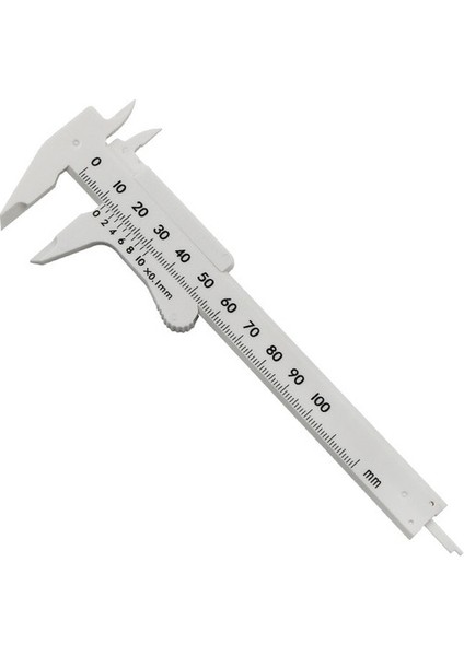 120MM Beyaz 80MM 120MM 150MM Dıy Ağaç Işleme Metal Işleme Sıhhi Tesisat Modeli Yapımı Sürmeli Kumpas Diyafram Derinlik Çapı Ölçü Aracı Plastik (Yurt Dışından)