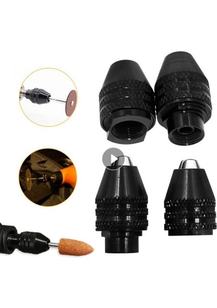 Kısa Kuyruk M7X0.75MM Evrensel Çoklu Matkap Chuck Anahtarsız 0.3-3.2mm Mini Matkap Ucu Chucks Adaptörü Dönüştürücü Döner Yedek Gravür Aksesuarları (Yurt Dışından) indirimleri