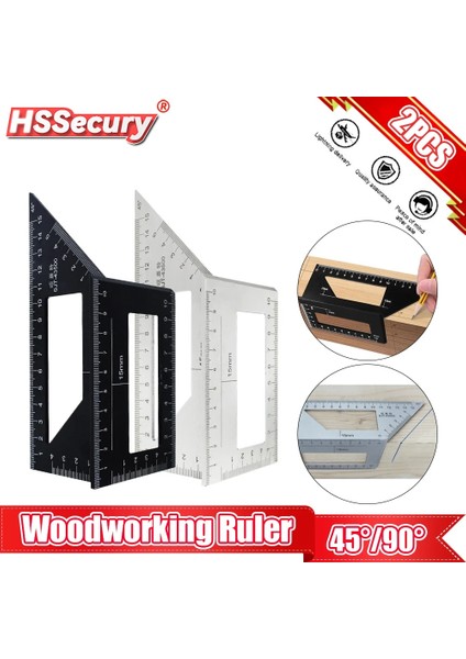 Plastik Yeşil T Tipi Ağaç Işleme Ölçer Cetvel Çok Fonksiyonlu Cetvel 45 90 Derece Ölçer Kuralı Ölçüm Aracı Marangozluk Scribe Mark Hattı Ölçme (Yurt Dışından) indirimleri