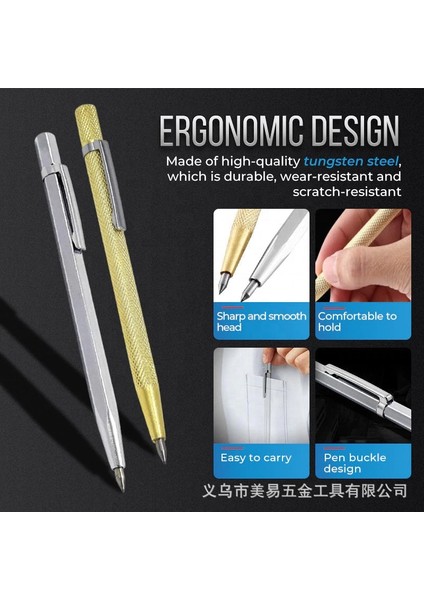 Gümüş 1/3/5/10 Adet Elmas Metal Işaretleyici Gravür Kalem Tungsten Karbür Uç Stylus Kalem Cam Seramik Metal Ahşap Gravür El Aletleri (Yurt Dışından) fiyatları
