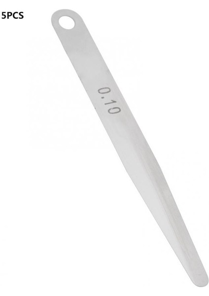 008 5 Adet 0.08MM/0.1MM Kalınlık Feeler Ölçer Dolgu Kalınlık Ölçer Ölçüm Aracı (Yurt Dışından) modelleri