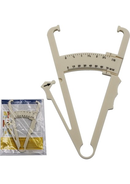 Bge 1 Pc Crossfit Vücut Yağ Kaybı Test Cihazı Hesap Makinesi Spor Kaliper Klip Ölçümü Ince Cilt Katlama Vücut Yağ Tablosu Spor Salonu Ekipmanları (Yurt Dışından)