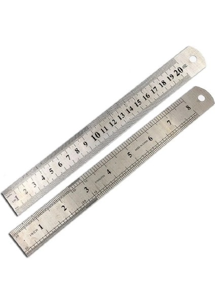15 cm Çift Taraflı Paslanmaz Çelik Düz Cetvel Metrik Kural Hassas Ölçme Aracı 15 Cm/6 Inç 30 Cm/12 Inç Okul Ofis Malzemeleri (Yurt Dışından) fiyatları