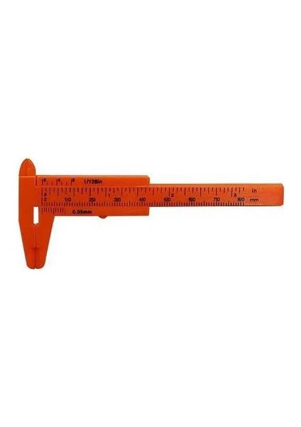 Kırmızı 80MM Sürmeli Kart Dıy Ölçü Aracı Ağaç Işleme Metal Işleme Sıhhi Tesisat Modeli Yapımı Kaliper Diyafram Derinlik Çapı Ölçü Aracı (Yurt Dışından)
