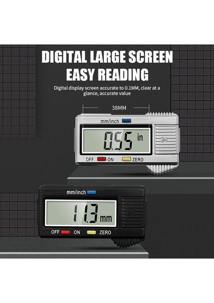 Siyah Plastik 150MM Elektronik Dijital Kumpas Karbon Fiber Kadran Sürmeli Kumpas Ölçer Pakometre Dijital Mikrometre Ölçme Araçları (Yurt Dışından) indirimleri