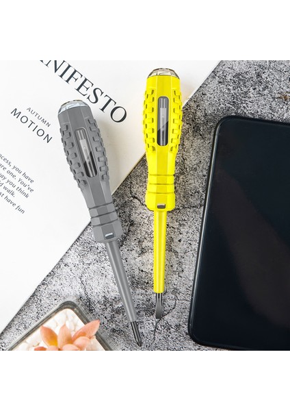No.2 Dijital Gerilim Test Cihazı Kalem Ac Temassız Indüksiyon Test Kalemi Ölçme Aletleri Voltmetre Güç Dedektörü Tornavida Göstergesi (Yurt Dışından) indirimleri