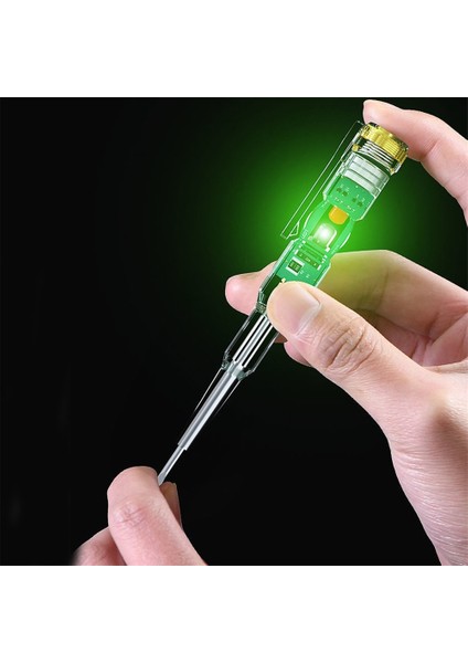 1 Adet Kaynaklı Elektrik Test Cihazı Kalem Tornavida Probu Işık Gerilim Test Cihazı Dedektörü Ac/dc 70-250 V Test Kalemi Elektrik Hattı Dedektörü (Yurt Dışından) fiyatları