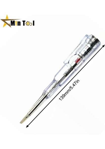 Beyaz Ac/dc 70-250V Su Geçirmez Kaynaklı Elektrik Test Cihazı Kalem Tornavida Probu Işık Gerilim Test Cihazı Dedektörtest Kalemi Elektrikçi Aracı (Yurt Dışından) modelleri