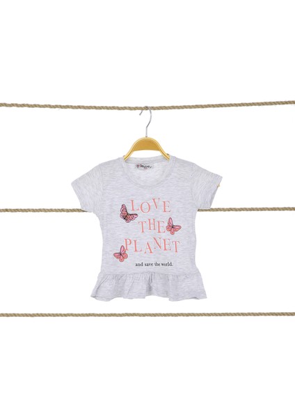 Kız Çocuk T-Shirt Baskılı