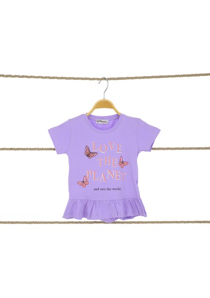 Kız Çocuk T-Shirt Baskılı