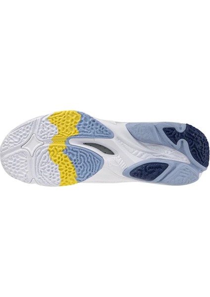 Wave Lightning Z8 Mıd Voleybol Ayakkabısı Erkekler İçin Beyaz Mavi Hafif ve Nefes Alabilir fiyatları