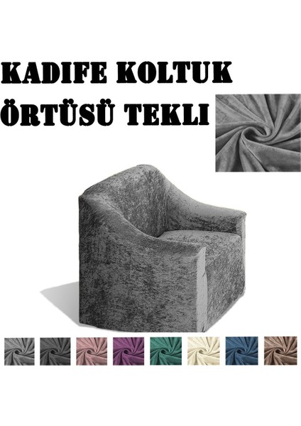 Kadife Koltuk ,kanepe,çekyat Örtüsü,koltuk Kılıfı Tekli