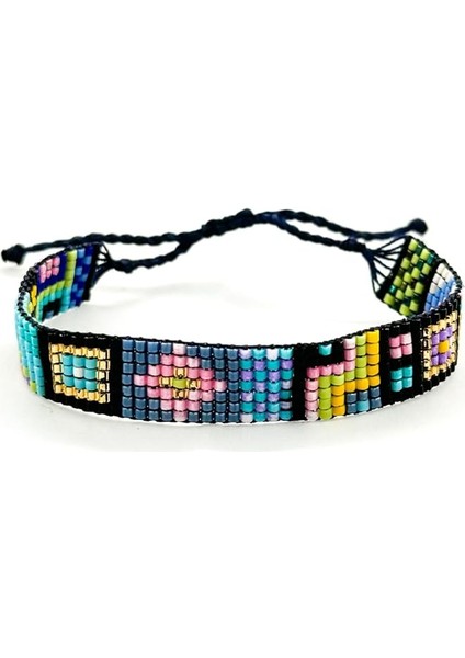 Miyuki Geometrik Desen Bileklik