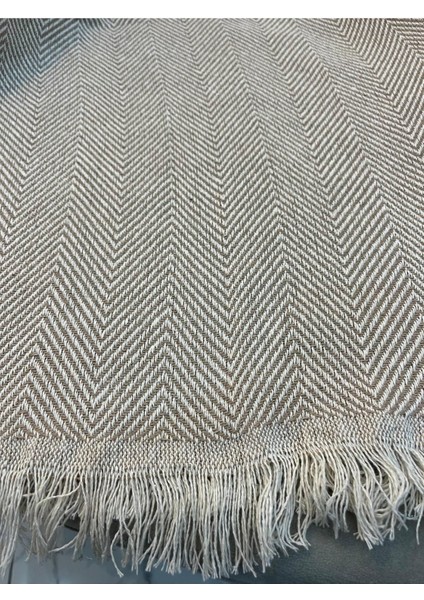 Koltuk Örtüsü 170X210 Balık Sırtı Desen Bej fiyatları