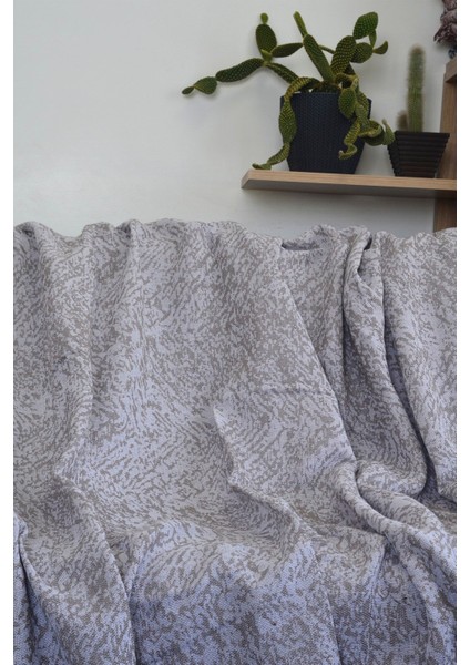 Diva Pamuklu Çekyat Örtüsü 170X220 cm Kahverengi Çift Taraflı Kullanım Koltuk Örtüsü | Koltuk Şalı modelleri