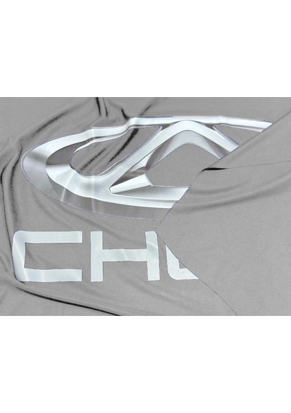 Chery Tiggo7 (2023 - ) Gri Kumaş Araba Branda Logolu Kumaş Araba Brandası Penye Oto Branda fırsatları