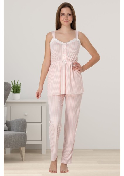 Pembe Hamile Lohusa Pijama Takımı