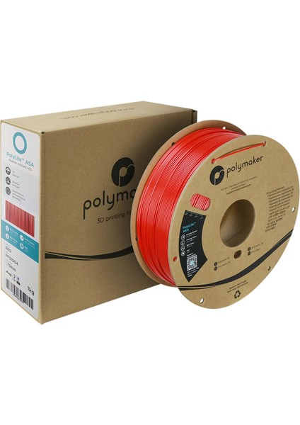 Polylite Asa Filament Kırmızı