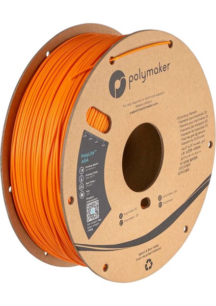 Polylite Asa Filament Turuncu