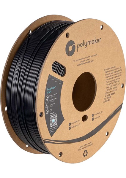 Polylite Asa Filament Siyah