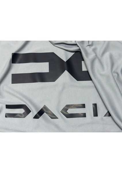 Dacia Duster 2 (2018 - ) Gri Kumaş Araba Branda Logolu Kumaş Araba Brandası Penye Oto Branda modelleri