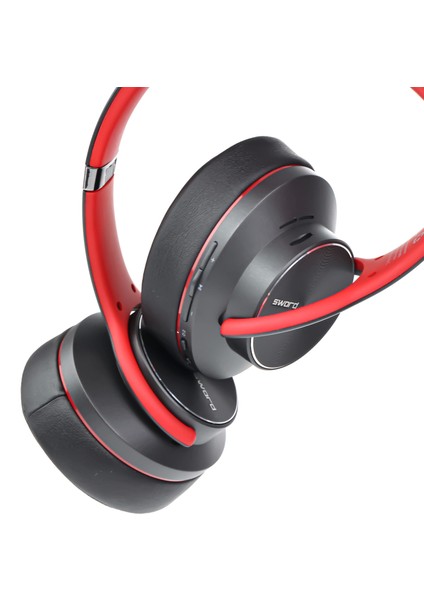 Bluetooth 5.3 Kulak Üstü Kulaklık, Hoparlör Modu, Ekstra Bass, 25 Saat Pil Ömrü, Koruma Kılıfı SW-9001