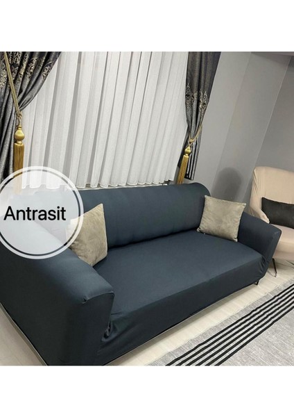 Likrali Esnek 3 Kişilik Koltuk Örtüsü Streç Lastikli Çekyat Kanepe Örtüsü Kanepe Kılıfı fırsatları