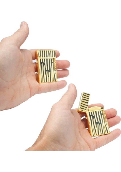 Kabartmalı Özel Desenli Metal Gazlı Çakmak – Prestijli ve Şık fırsatları