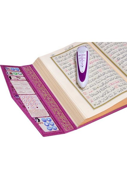 Hayrat Kur'an Kalemi Kur'an Okuyan Kalem Kur'an (Rahle Boy-Lila) indirimleri